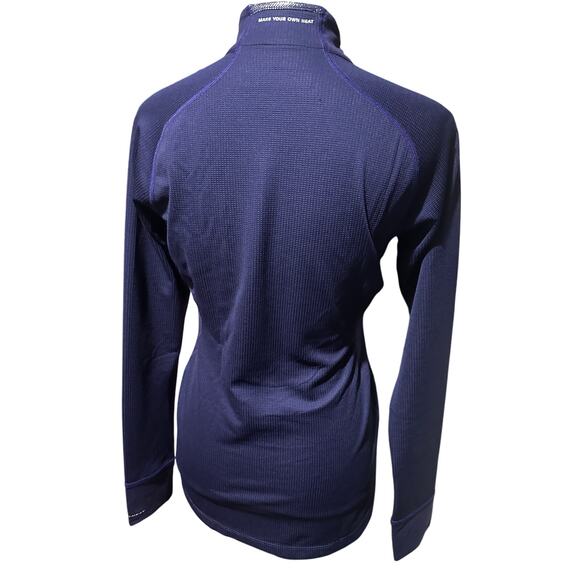 Columbia Heavy weight Women's 1/4 Zip Athletic Top with Thumbholes Size M - Picture 2 of 7